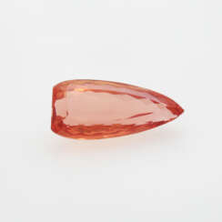 1 loser Edeltopas in Rot-Orange ca. 12,9ct