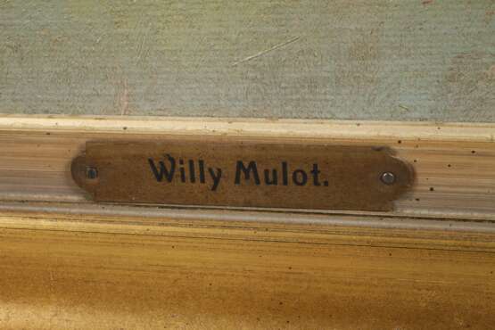 Willy Mulot, Kirche im Winter - photo 4