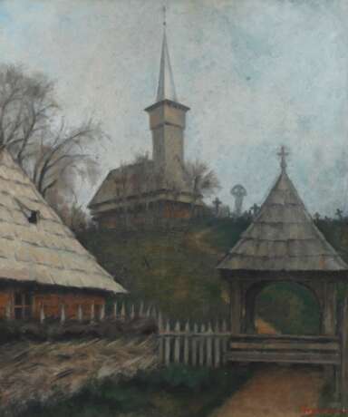Grigore Negosanu, Holzkirche in der Maramures (Rumänien) - фото 1