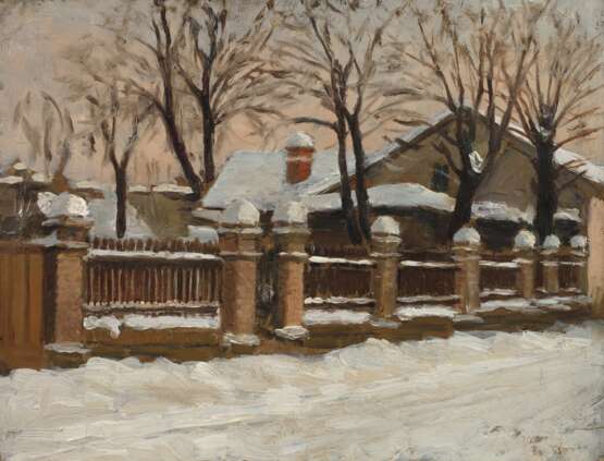 Heinrich Schröder, attr., Winter in Ginzing - photo 1