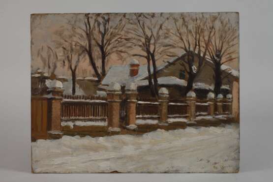 Heinrich Schröder, attr., Winter in Ginzing - photo 2