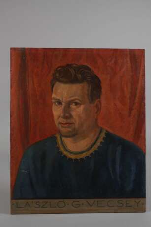Carl Wittek, Portrait "László G. Vecsey" - Foto 2