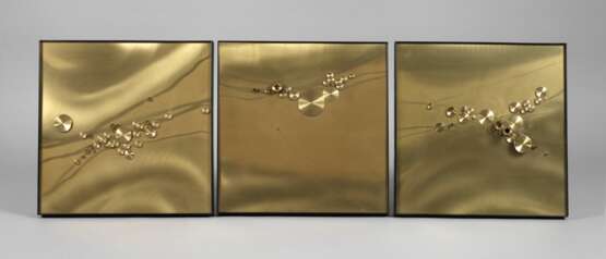 Gertrude Reum, Triptychon informeller Metallassemblagen - фото 1
