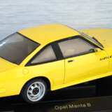 Fahrzeugmodell "Opel Manta B Berlinetta", Maßstab 1:18, Metall/Kunststoff, L. 24 cm, im Originalkarton - Foto 1