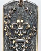Каталог товаров. Anhänger, 925er Silber, ca. 29,5 g, Christian Audigier by Ed Hardy, Maße mit Öse 5,6x2,9 cm