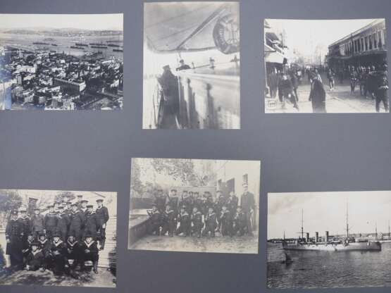 2 Fotoalben der Weltreise des Kreuzers "Vineta" 1912-1913. - photo 3