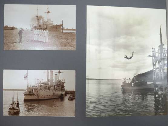 2 Fotoalben der Weltreise des Kreuzers "Vineta" 1912-1913. - photo 5