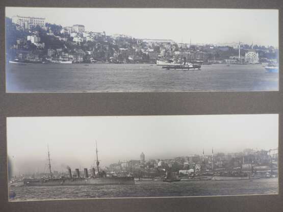 2 Fotoalben der Weltreise des Kreuzers "Vineta" 1912-1913. - Foto 7