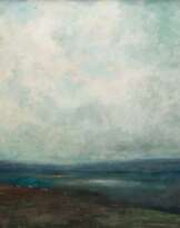 Hinrichs, Carl (1903 Nürnberg-1990 Schwerin) "Sternberger See am Morgen", Öl/ Hartfaser, sign. u.r., 67x97 cm, Rahmen (Maler und Illustrator, Ehrenbürger der Stadt Schwerin, Beteiligung an zahlreichen Ausstellungen im In- und Ausland, We…