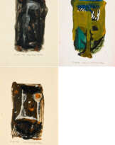 Olav Christopher Jenssen. Mixed Lot of 3 Paper Works