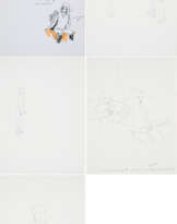 Douglas Kolk. Mixed Lot of 3 Drawings