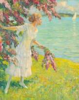 Edward Cucuel (San Francisco 1875 - Pasadena 1954). By the Hawthorne.
