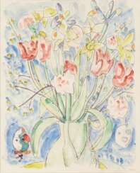 Ivo Hauptmann (Erkner 1886 - Hamburg 1973). Tulip Flowers.