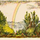 Erich Heckel (Döbeln 1883 - Radolfzell/Bodensee 1970). Rainbow. - photo 1