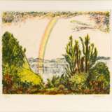 Erich Heckel (Döbeln 1883 - Radolfzell/Bodensee 1970). Rainbow. - photo 2