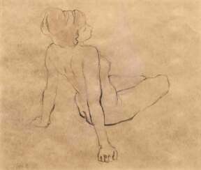 George Grosz (Berlin 1893 - Berlin 1959). Female Nude.
