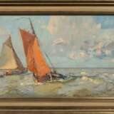 Poppe Folkerts (Norderney 1875 - Norderney 1949). Boats off Norderney. - фото 2