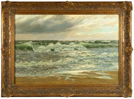 Patrick von Kalckreuth (Kiel 1898 - Starnberg 1970). Waves. - фото 2