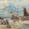 Gregor von Bochmann (Estland 1850 - Düsseldorf 1930). Fishermen on the Curonian Coast. - Архив аукционов