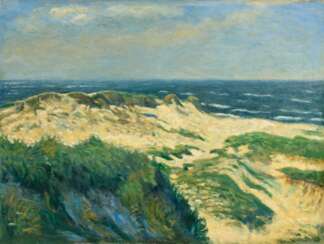 Friedrich Schaper (Braunschweig 1869 - Hamburg 1956). Dunes at the West Coast of Sylt.