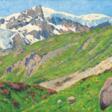 Carl Arp (Kiel 1867 - Jena 1913). Monte Livrio with Glacier near Franzenshöhe. - Auction archive