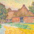 Heinrich Blunck-Heikendorf (Kiel 1891 - Kiel 1963). Barn in Barsbek. - Auction prices