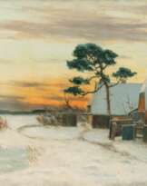 Paul Müller-Kaempff (Oldenburg/O. 1861 - Berlin 1941). Winter Evening.