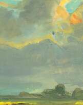 Frauke Gloyer (Flensburg 1961). Sky over Schleswig-Holstein.