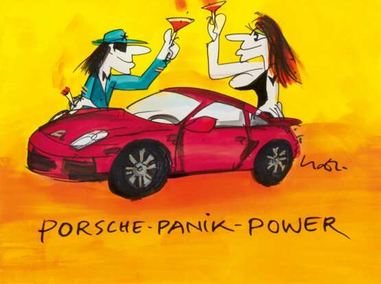 Udo Lindenberg (Gronau/Westfalen 1946). Porsche Panik Power. - photo 1
