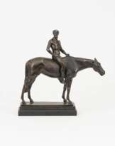 Albert Hinrich Hussmann (Lüdingworth 1874 - Berlin 1946). A Male Nude on Horseback.