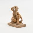 Albert (Christian Friedrich) Woebcke (Hamburg 1896 - Hamburg 1980). A Sitting Nude. - Auction archive
