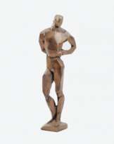 Manfred Sihle-Wissel (Tallin 1934). A Standing Man.