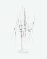 Ferro Knopp (Bensberg 1953), eigentlich Walter Hinterecker. Metallobjekt 'Fuge 01:14'.