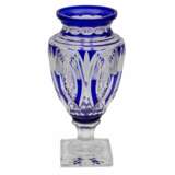 Grand vase de forme amphore en cristal color&eacute;. Crystal Eclecticism 40 - photo 4