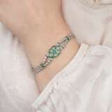 Smaragd-Diamant-Armband. - Foto 2