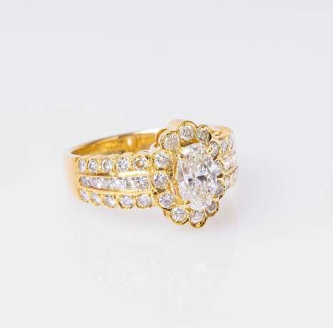 Diamant-Brillant-Ring. - Foto 2