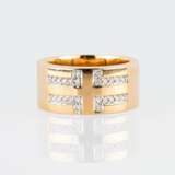 Gold Ring with small Diamonds. - photo 1