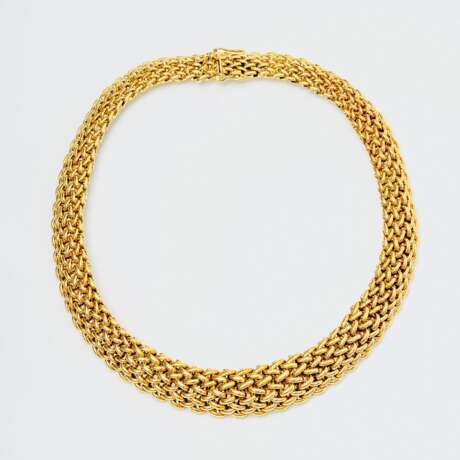 A Gold Necklace 'Milanaise'. - photo 1