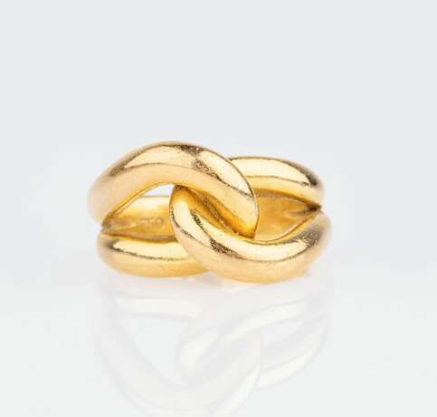 A Gold Ring 'Knot'. - фото 1