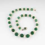 A Jadeite Pearl Necklace. - photo 2