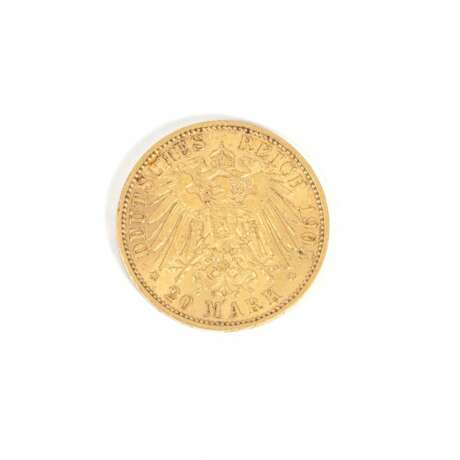 A Set of 12 Gold Coins '20 Mark Deutsches Reich'. - photo 7