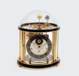 Patek Philippe est. 1839 in Genf. A rare, large Tellurium Tableclock Grand Sovereign with Westminster carillon by Franz Hermle.