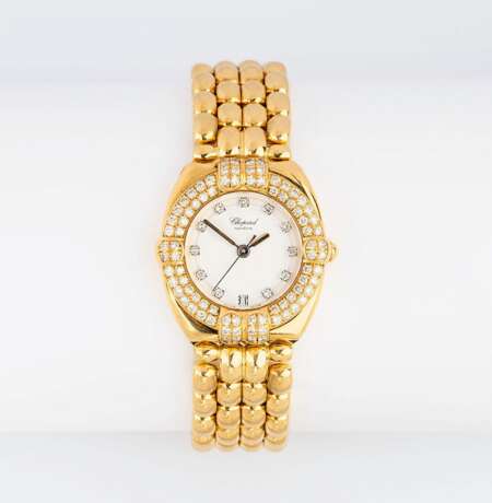 Chopard. A Lady's Wristwatch with Diamonds 'Gstaad'. - photo 1