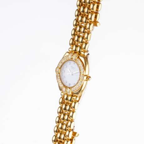 Chopard. A Lady's Wristwatch with Diamonds 'Gstaad'. - photo 2