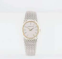 Audemars Piguet. A Lady's Wristwatch 'Ellipse Or Blanc'.