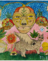 MINNIE EVANS (1892-1987)