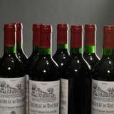 10 Flaschen 1990 Chateau de Rocher, Saint Emilion Grand Cru, Rotwein, Frankreich, 0,75l, hs-in, Etiketten und Kapsel beschädigt - фото 3