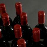 10 Flaschen 1990 Chateau de Rocher, Saint Emilion Grand Cru, Rotwein, Frankreich, 0,75l, hs-in, Etiketten und Kapsel beschädigt - photo 4