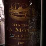 8 Flaschen 1985 Chateau La Mothe, mebac, Haut Medoc, Frankreich, Rotwein, 0,75l, durchgehend gute Kellerlagerung, us-in, Etikette und Kapseln beschädigt - photo 2