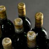 8 Flaschen 1985 Chateau La Mothe, mebac, Haut Medoc, Frankreich, Rotwein, 0,75l, durchgehend gute Kellerlagerung, us-in, Etikette und Kapseln beschädigt - фото 5